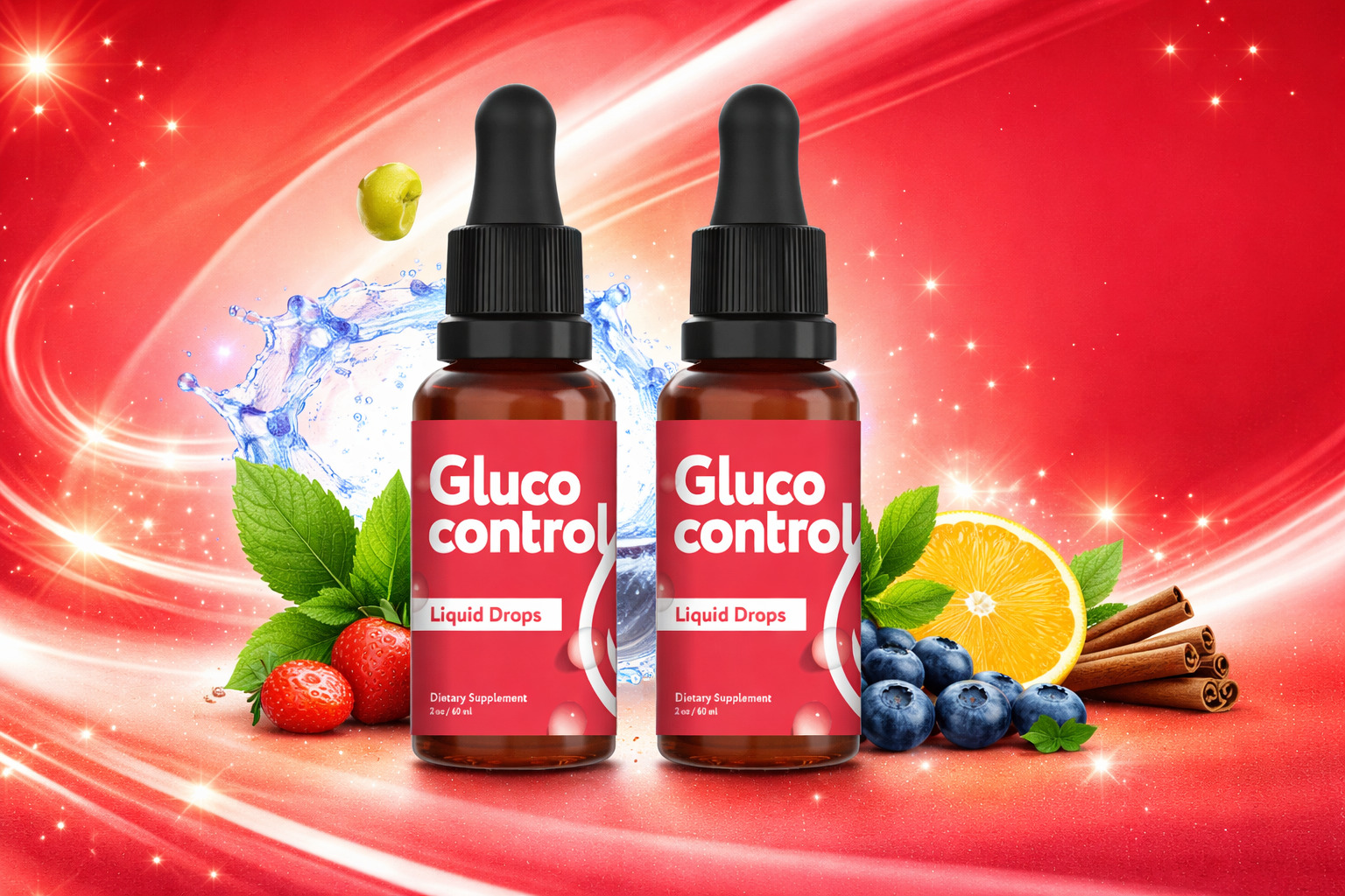 Gluco Control Bottle